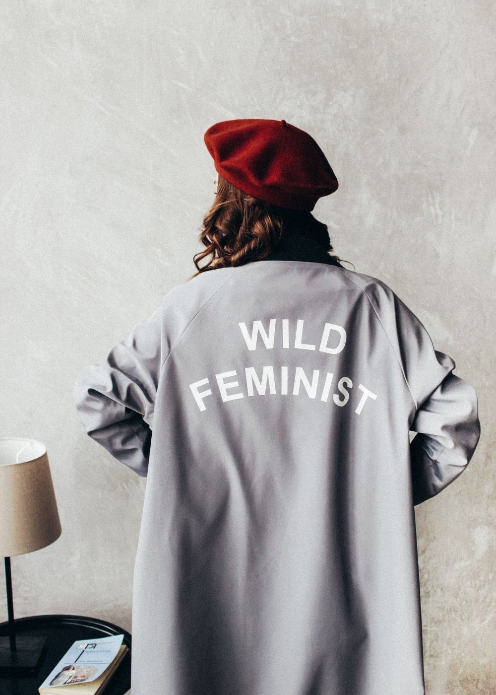 Wild Feminist Greeting Card by Mrs V – Bold and Empowering Design