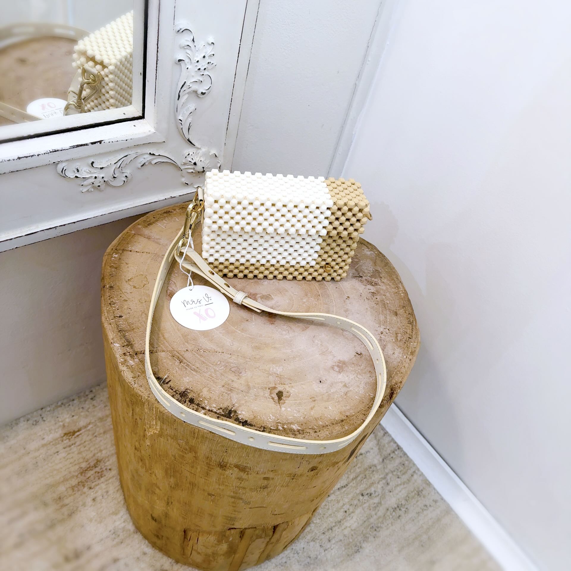 Lucy Folk Bead Bag