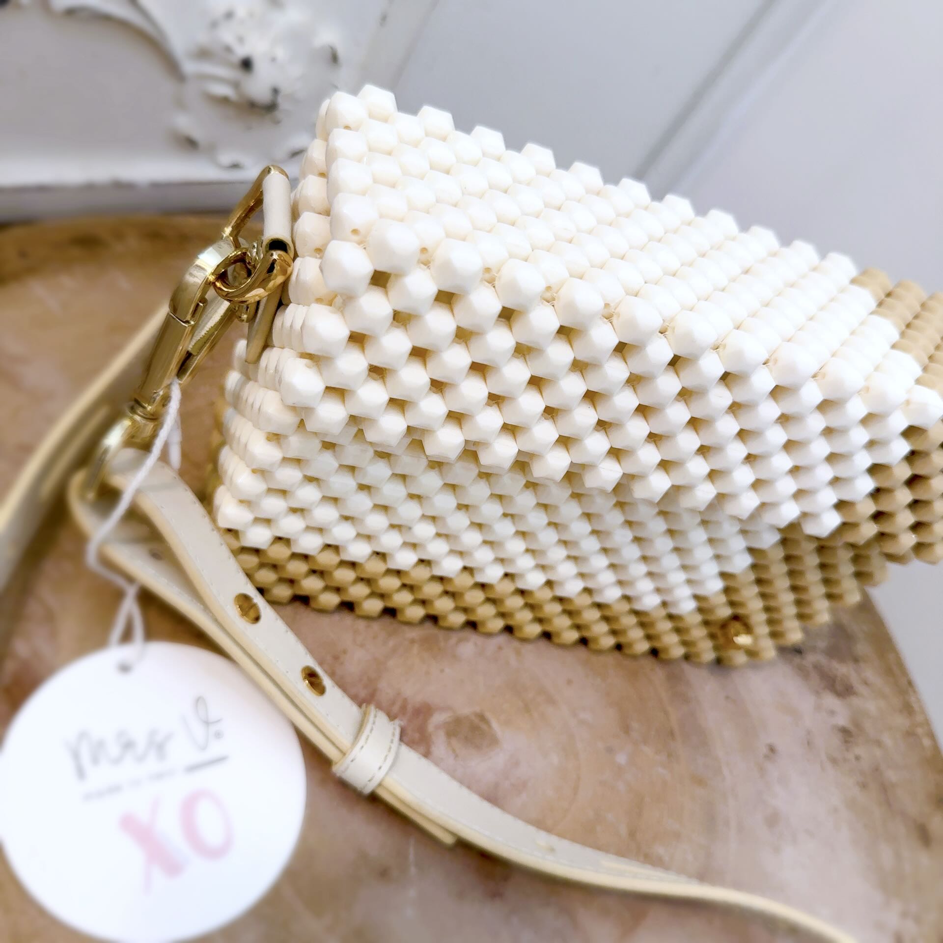 Lucy Folk Bead Bag