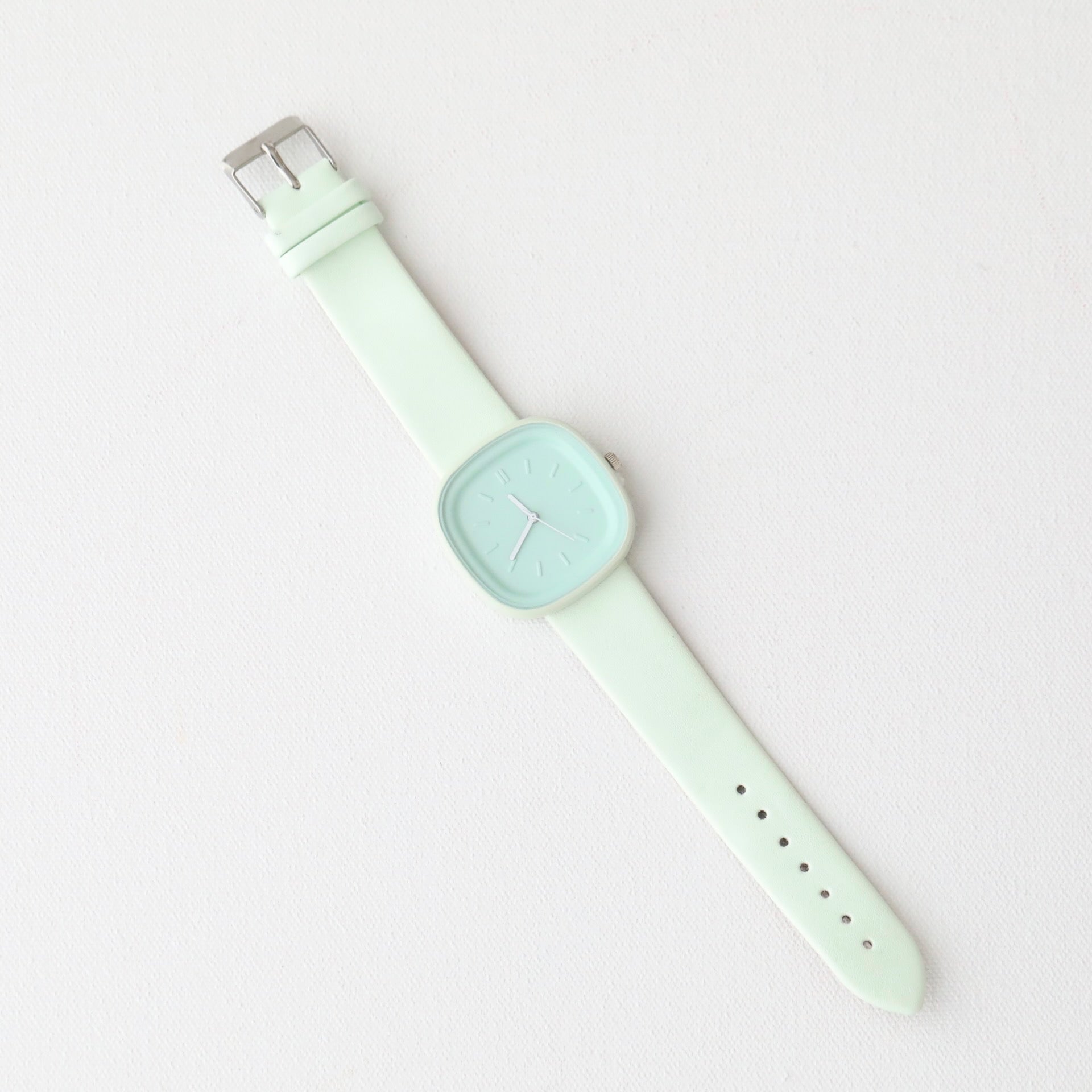 The Creative Watch - Leather & Glass