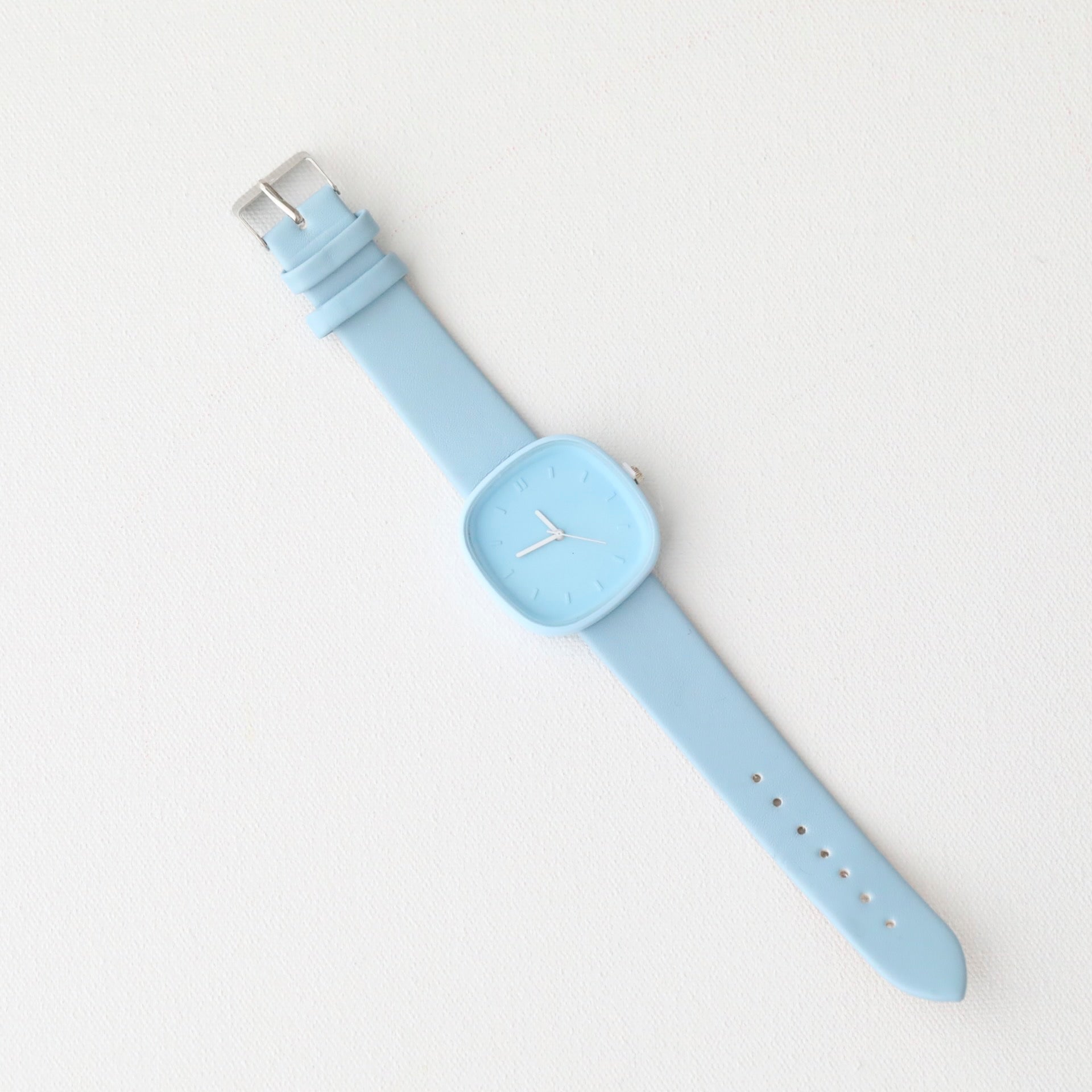 The Creative Watch - Leather & Glass