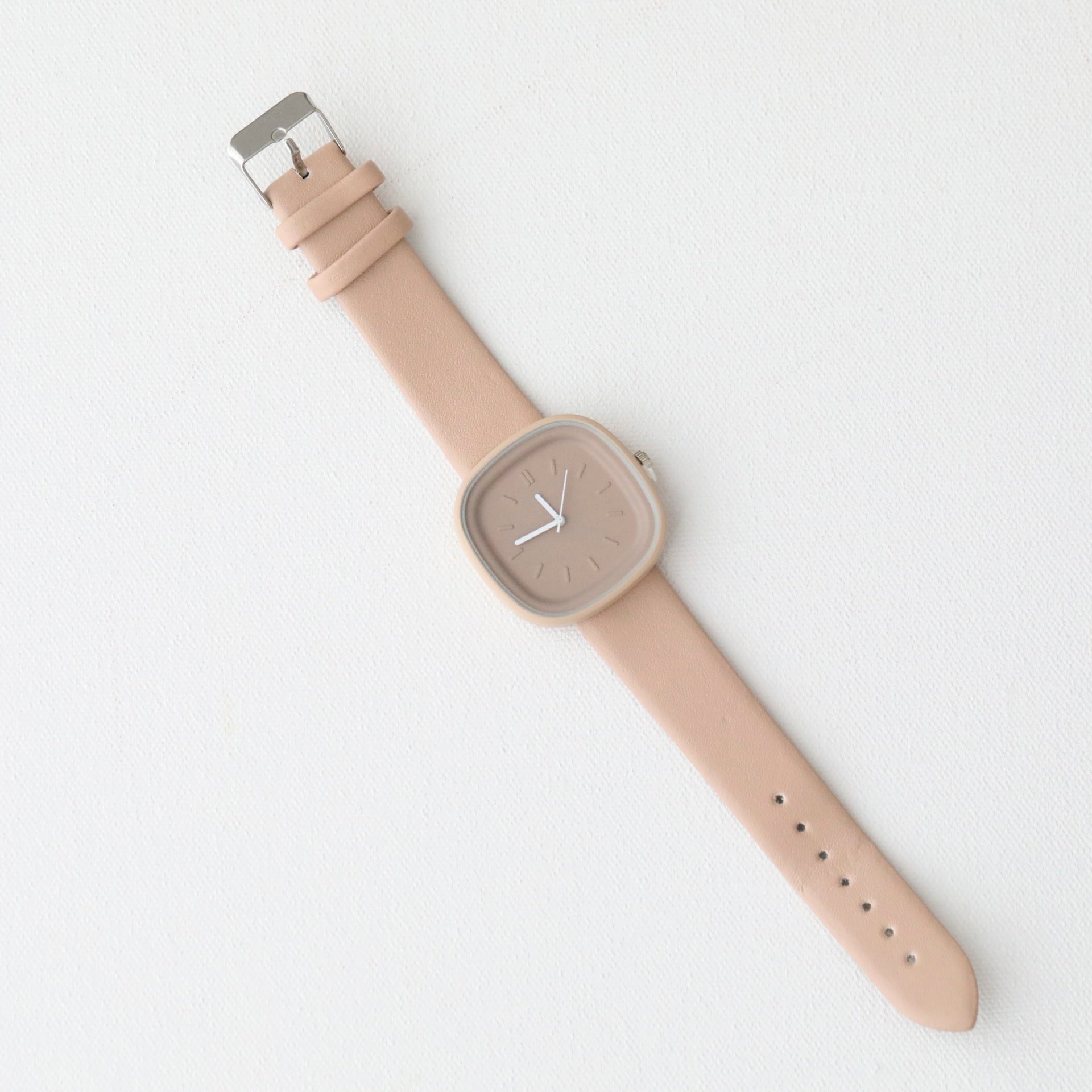The Creative Watch - Leather & Glass
