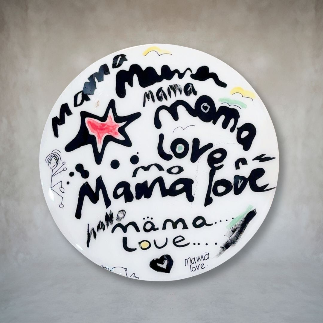 Crazy Mama Love by Scarlett Vespa - Original Acrylic and Resin Artwork
