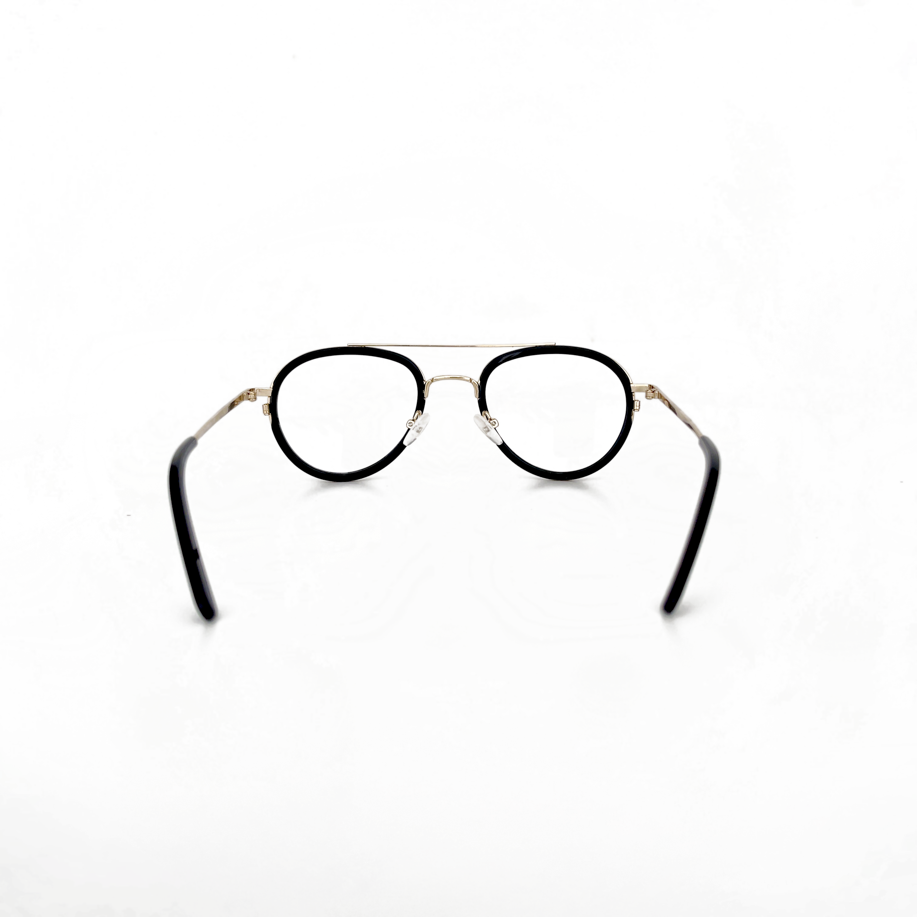 Back View of Mrs V Eyewear 'Bella Luna' - Featuring Stainless Steel Hinges and Chic Design