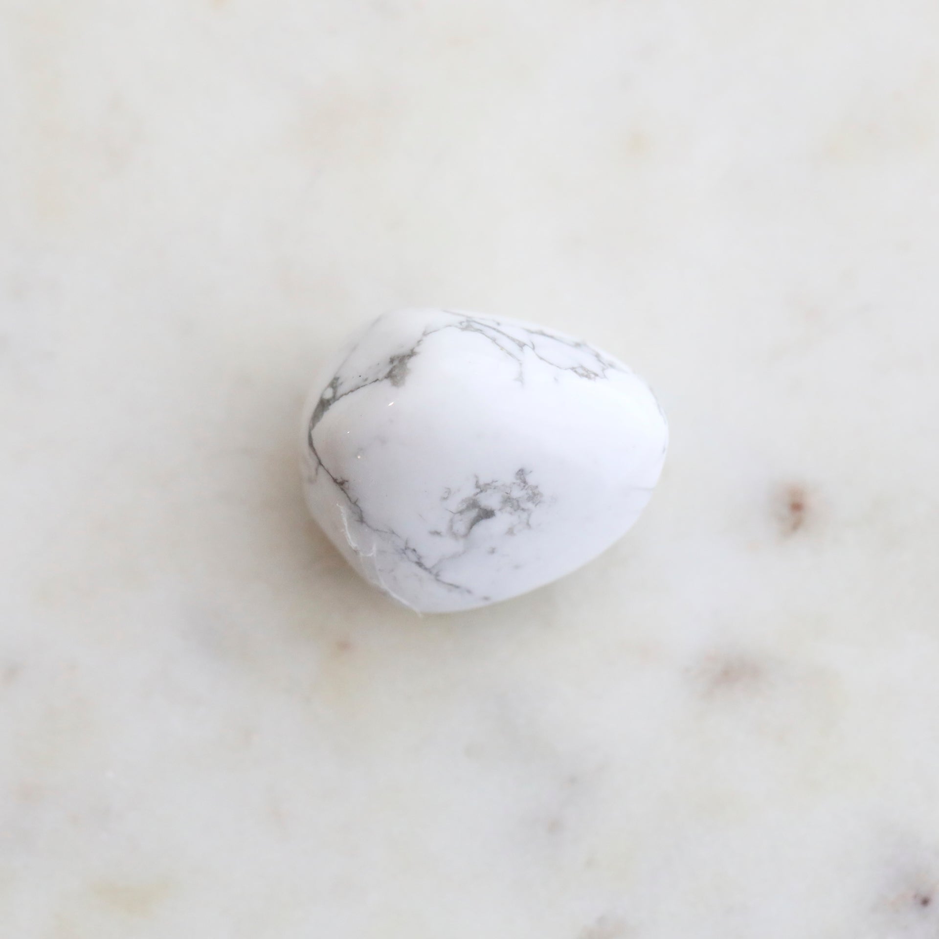 White Howlite Stone