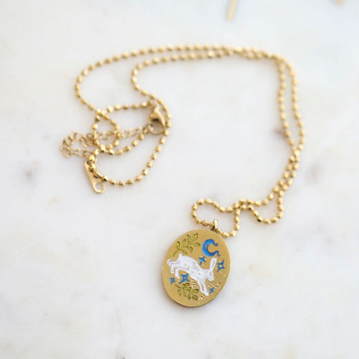Mrs V Rabbit for Good Luck Necklace | Feng Shui Design | MRS V