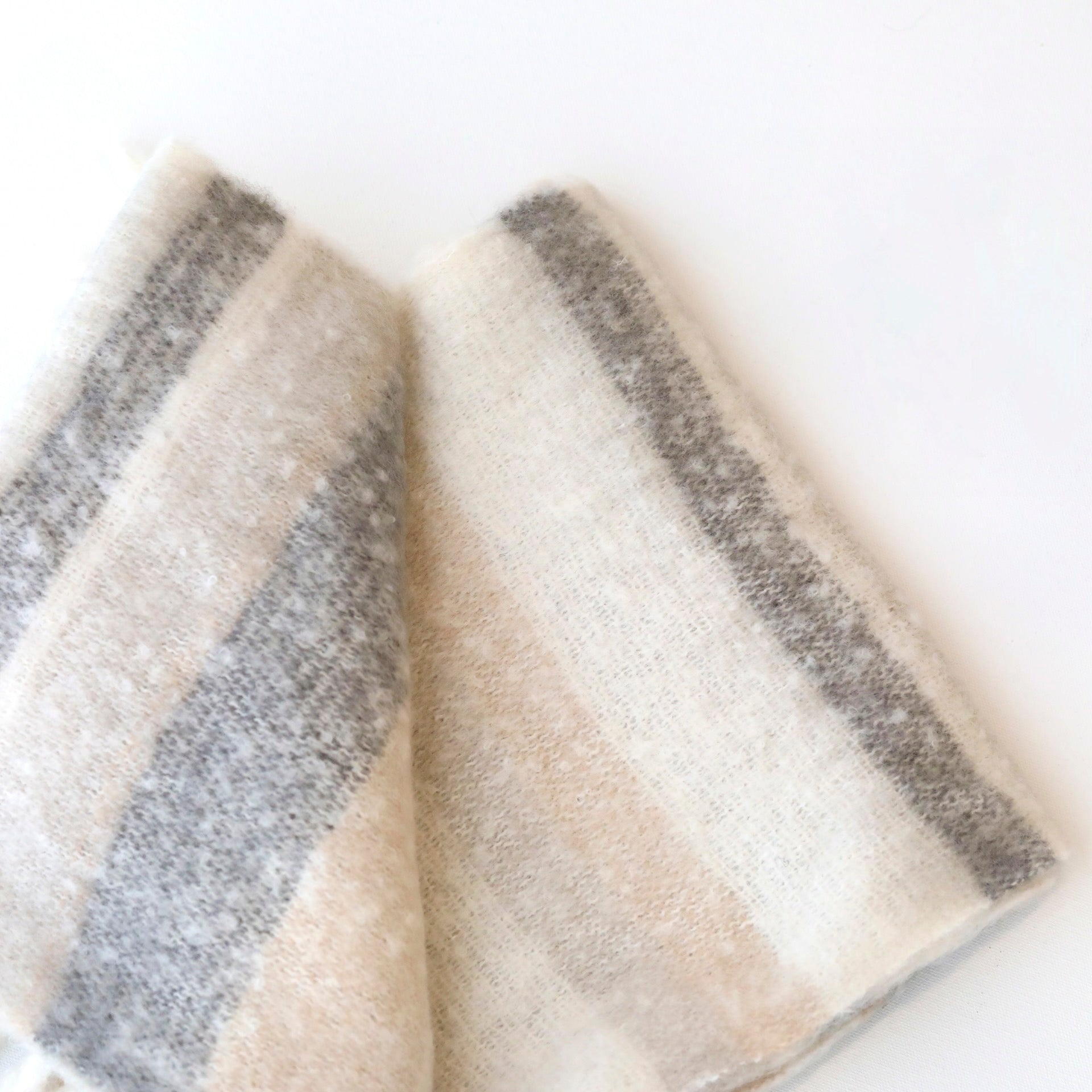Cream & Stone Scarf