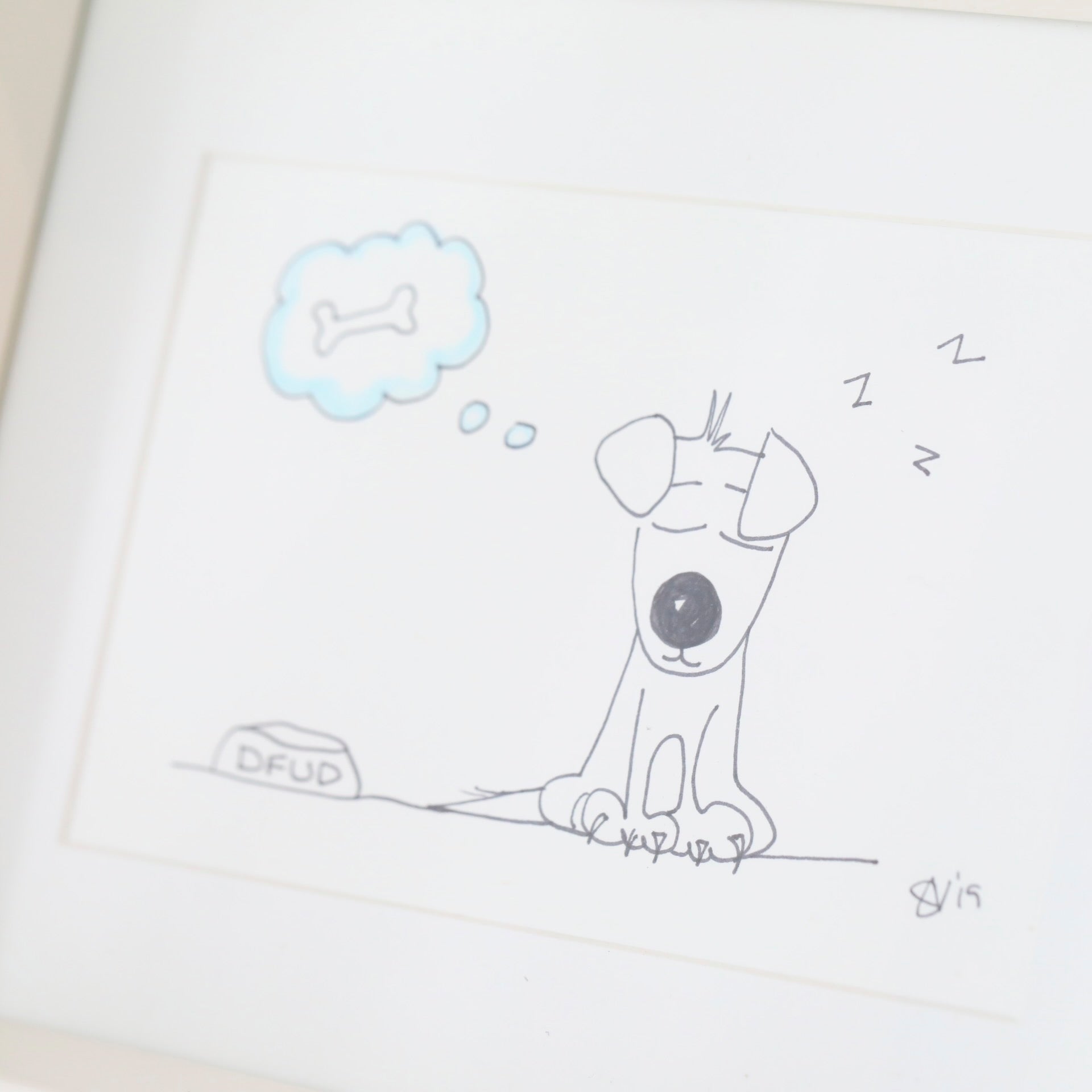 'Moondog' Childrens Bedside Story Artwork