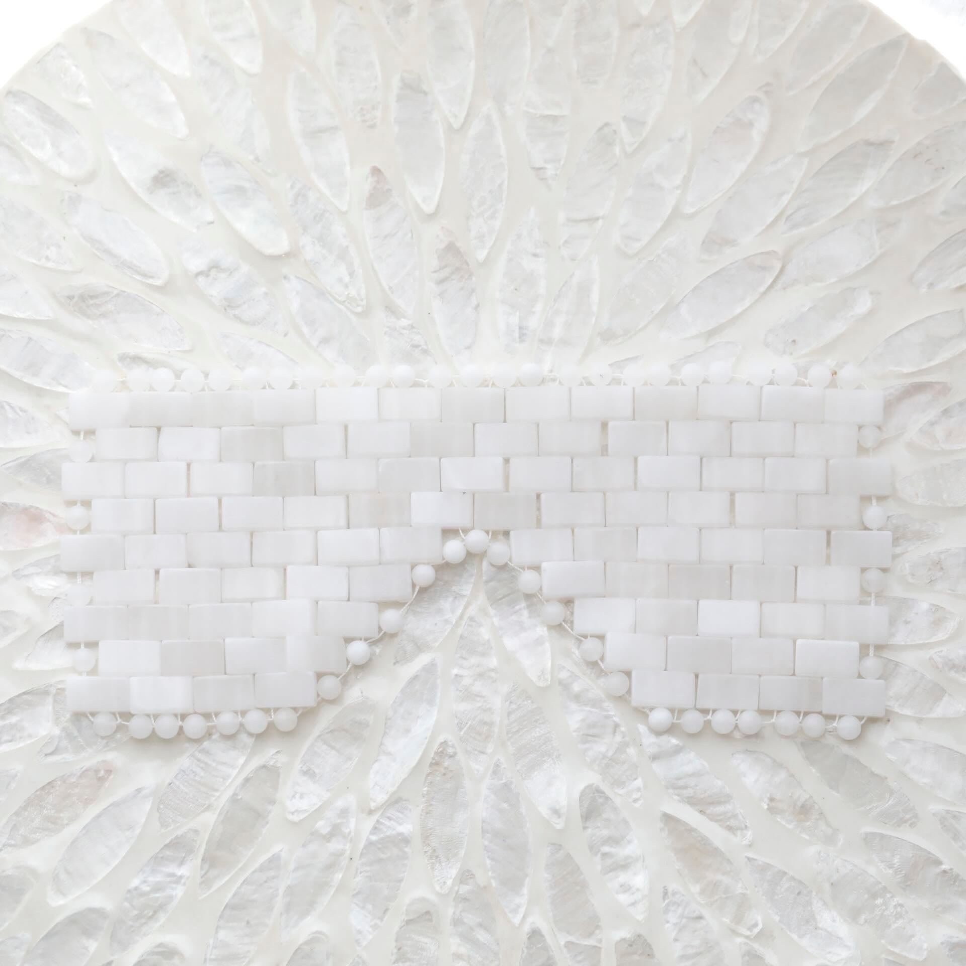 Luxurious Clear Quartz Eye-mask for Beauty and Well-Being by Mrs V