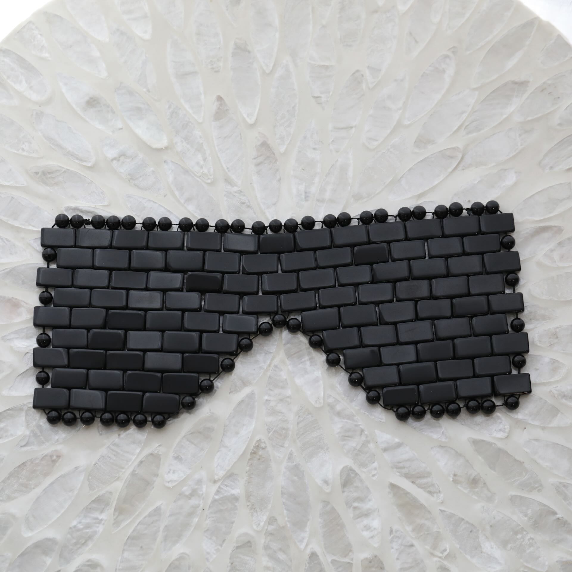 Luxurious Obsidian Eye-mask for Beauty and Well-Being by Mrs V