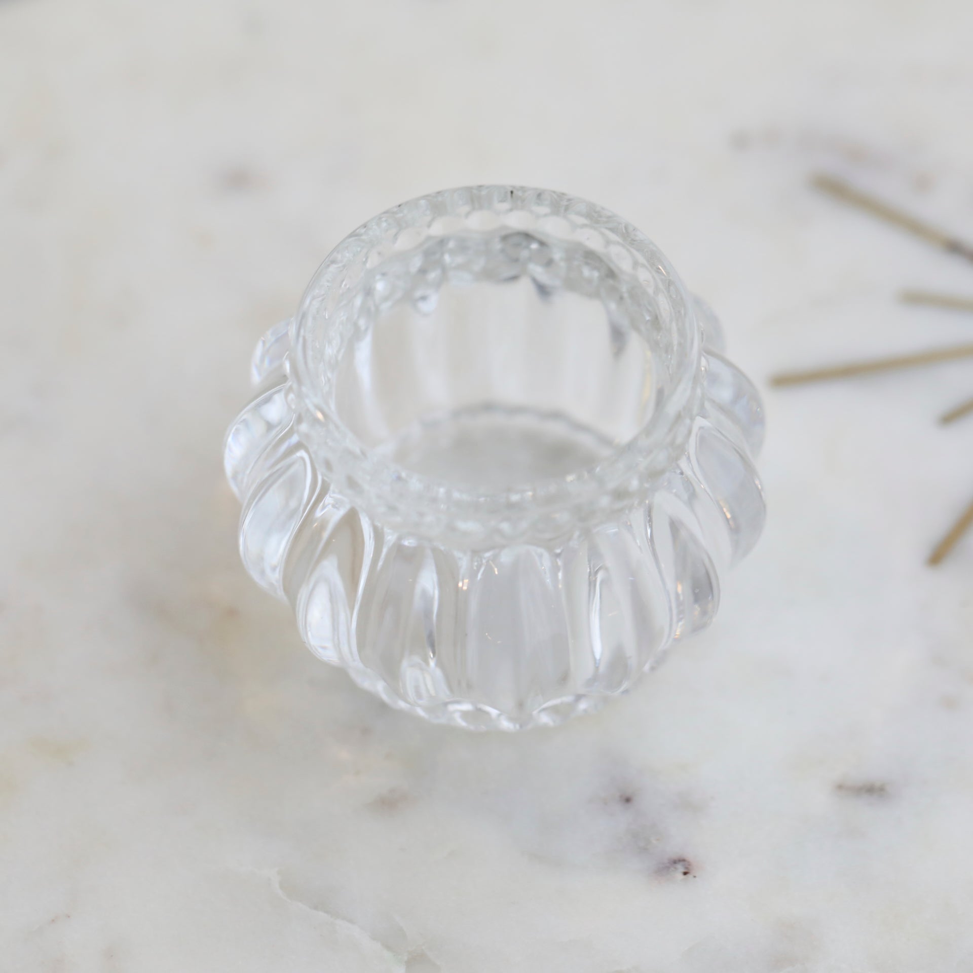 Tea Light Holder & Candle