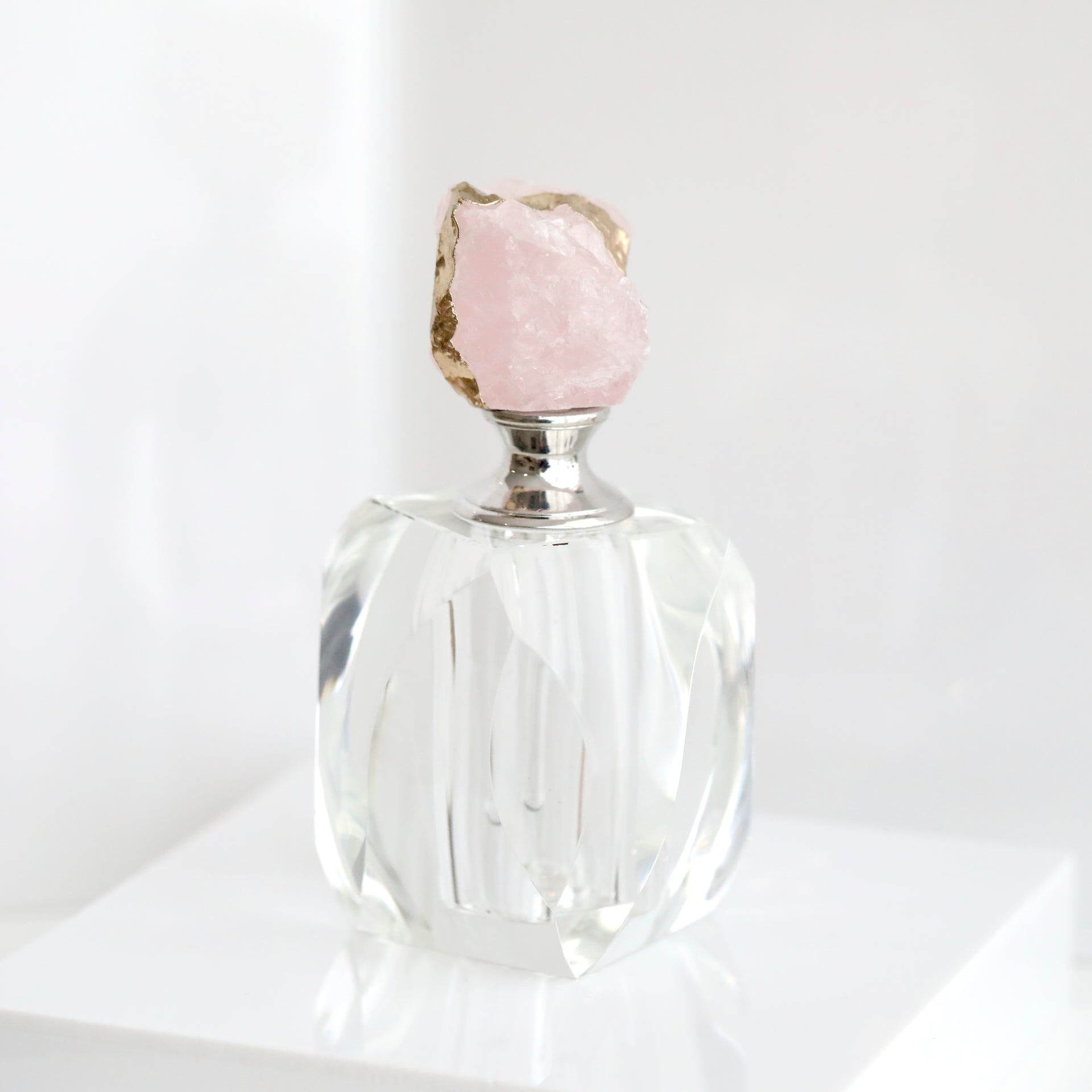 CRYSTAL BOTTLE - PINK AGATE