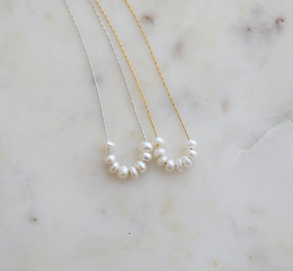 Timeless Six-Pearl Necklace for Any Occasion by Mrs V