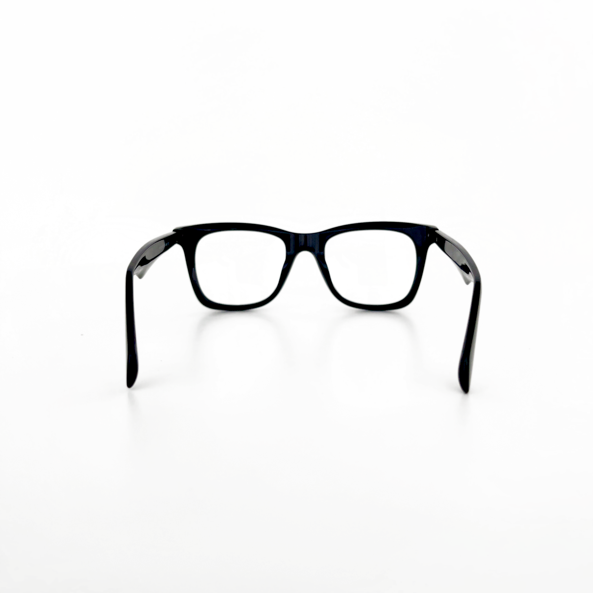 Back View of Mrs V Eyewear 'Love Life' - Featuring Stainless Steel Hinges and Elegant Design